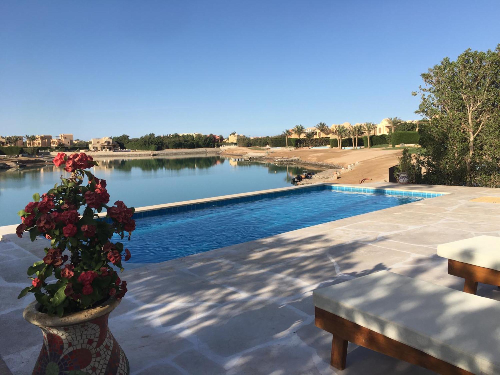 Charming Lagoon Villa With Pool Egyptian Style -Sabina 117 Hurghada Exterior photo